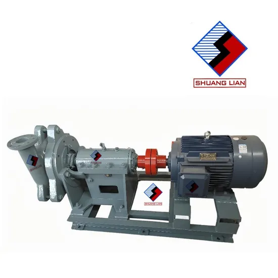 Gypsum Slurry Recycling Pit Circulating High Flow Wear-Resistant Pump
